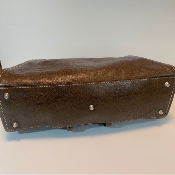 Chloe Edith Satchel Handbag in Dark Brown Leather - Picture 7 of 8